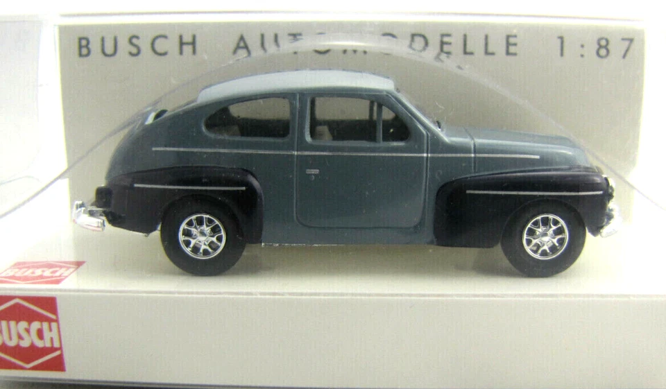 Busch 43909 Volvo 544 Limousine Grigio/Nero HO 1:87 NUOVO - Immagine 1 di 1