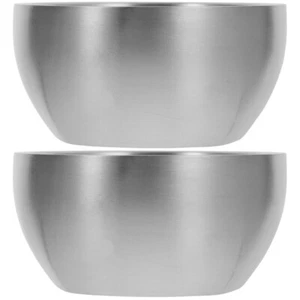 Kind Salat Serviert Schüssel Metall Nudel Schüssel Schalen - Bild 1 von 12