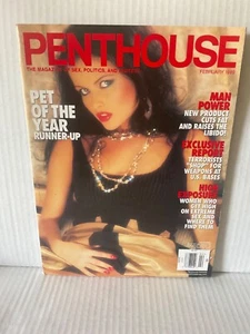 PENTHOUSE FEBRUARY 1999 PET OFVTHE YEAR COVER STORY NM MAGAZINE - Imagen 1 de 2