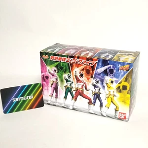 Bandai SHODO SUPER Go Go Five Action Figuren Set - Kyukyu Sentai Go Go Five gebraucht - Bild 1 von 7