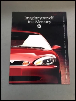 1996 Mercury Line Sales Brochure Catalog - Cougar Grand Marquis Sable Villager Foto 1 de 4