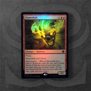 Flameskull •Foil• Mythic Creature - Skeleton • Adventures in the Forgotten Realm - Imagen 1 de 2