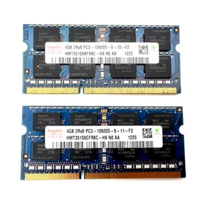 8GB (4GBx2) SKHynix H5TC4G43AFR 4GB Total DDR3L SDRAM RAM Memory - Picture 1 of 5
