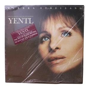 Barbra Streisand Yentl Soundtrack LP Vinyl Shrink Hype Sticker Columbia EX - Picture 1 of 5