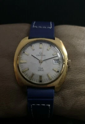 RELOJ SUIZO CERTINA CLUB 2000 cal.25-661 GP VINTAGE AÑOS 60 RARO 17J. Foto 1 de 4