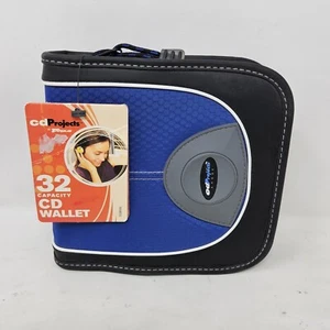 CD Projects Targus CD Hülle 32 Disc Kapazität blau schwarz neu Sport NEU - Bild 1 von 6