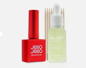 Jello Jello Peel Off Base Gel 10ml Exclusive One Key Remover 30ml Set K-Beauty - Picture 1 of 7