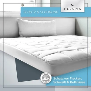 Matratzentopper aus Microfaser 160 x 200 -- Retourenware -- - Bild 1 von 5