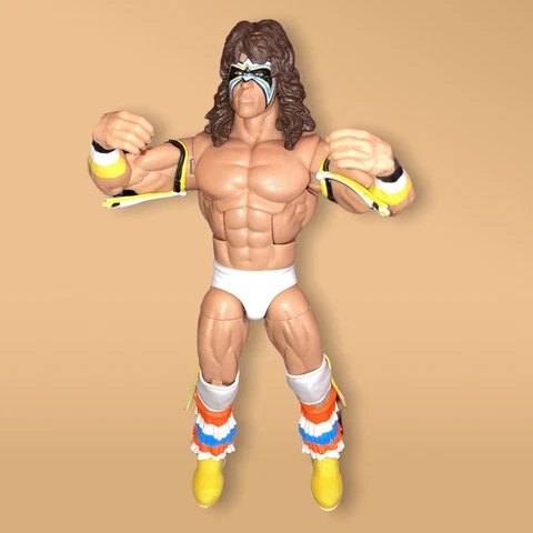 The Ultimate Warrior (2010) Mattel Series 4 WWF WWE Action Figure (NEAR MINT) Cover