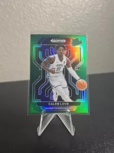 2022-23 Prizm Draft Picks Caleb Love pallacanestro con valutazione Prospect verde #RP-CLO quasi nuovo - Foto 1 di 2
