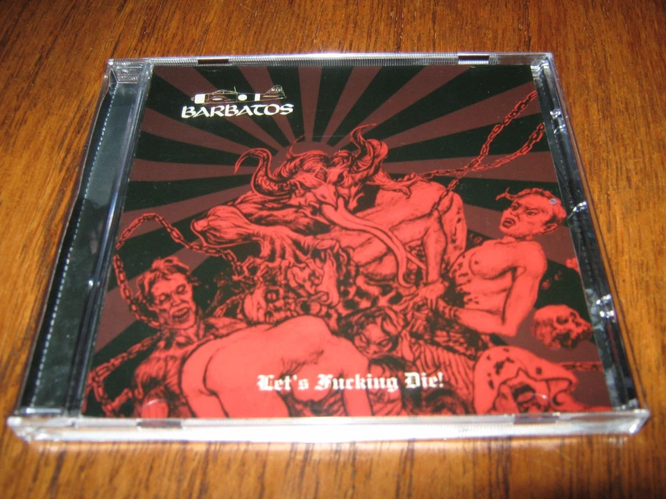 BARBATOS "Let's Fu*king Die!" CD  abigail sabbat Foto 1 de 1