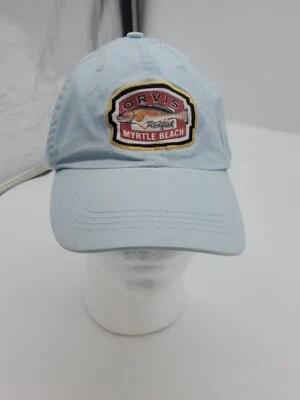 Sombrero Orvis Columbia Blue Redfish Myrtle Beach Carolina del Sur correa ajustable Foto 1 de 4