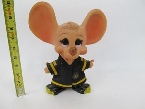 Vintage Huron Fire Fighter Freddie Mouse Coin Bank - Picture 1 of 3