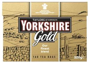 Sealed! Taylors Of Harrogate Yorkshire Gold Black Tea 160 Teabags 11/26 - Picture 1 of 2