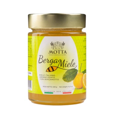 CONSORZIO MOTTA S.G. BergaMiele, Miele al Bergamotto, 400 gr