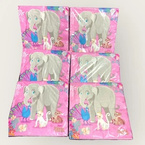 Hallmark Party Napkins Barbie Pink Express Lot of 96 Servietts Island Princess - Picture 1 of 11