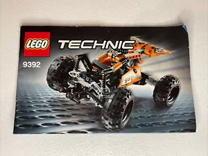 Lego Technic 9392 INSTRUCTIONS Only NO BRICKS - Picture 1 of 3
