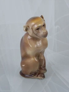 Nymphenburg Figur "Sitzender Affe" Kärner Figure Figurine - Bild 1 von 5