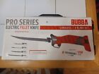 Bubba Pro Series Electric Fillet Knife Cordless 4 Blade Set W/Waterproof Case