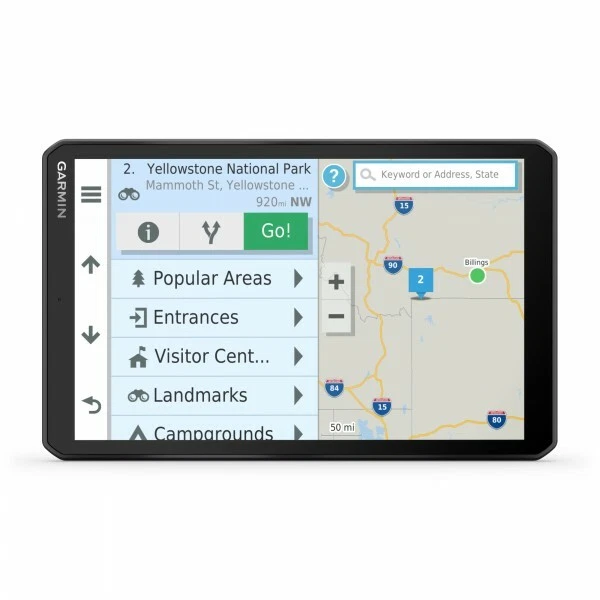 Garmin RV 895 8" RV and Camping Navigator with Lifetime Map Updates 010-02748-00 - Image 1 of 3