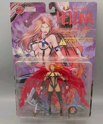 Mega figura de acción "HELLINA" Hellina salpicada de sangre con capa Skybolt Toys 97 Foto 1 de 4