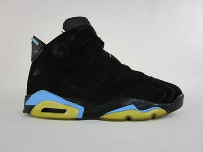Air Jordan 6 Retro UNC Hombres Zapatos Tenis Negro Carolina Azul 384664-006 Talla 9 Foto 1 de 4