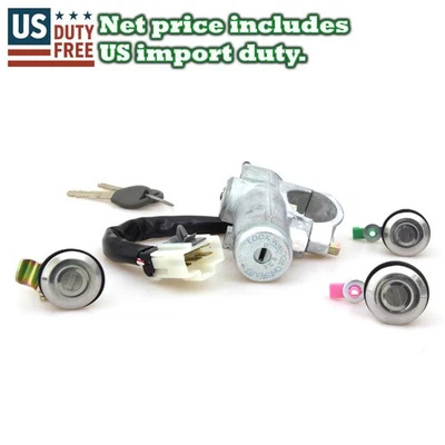 Interruptor de encendido cilindro bloqueo de dirección apto para camioneta Nissan Datsun 720 D22 1998-01 Foto 1 de 4