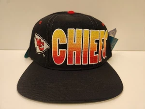 Vintage Kansas City Chiefs Starter Snapback Hat Tri Power New With Tags VTG 90s - Picture 1 of 9