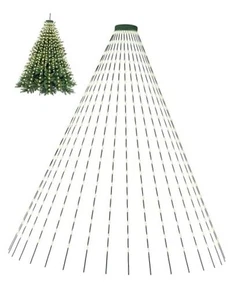 Luces para Árbol de Navidad, 400 Luces LED de Navidad con 8 Modos de Luz y Blanco Cálido - Imagen 1 de 8