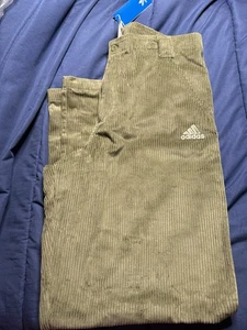 Adidas Cords Mens Trousers XL In Size BNWT - Picture 1 of 4