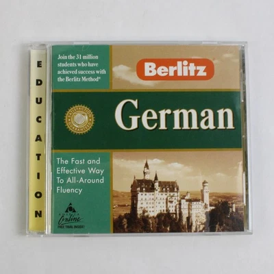 Berlitz CD-ROM German The Fast & Effective Way to All-Around Fluency 1998 - Image 1 of 4