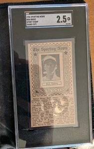 1936 Sporting News Sport Stamp Bob Grove Lefty Grove SGC 2.5 One Higher - Picture 1 of 5