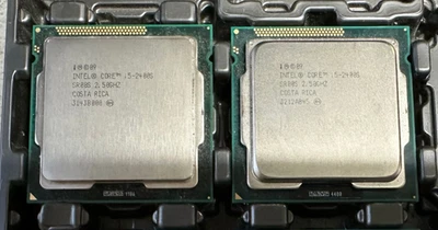 Intel Core i5-2400S CPU @ 2.50GHz (Lot of 2) - Image 1 of 3