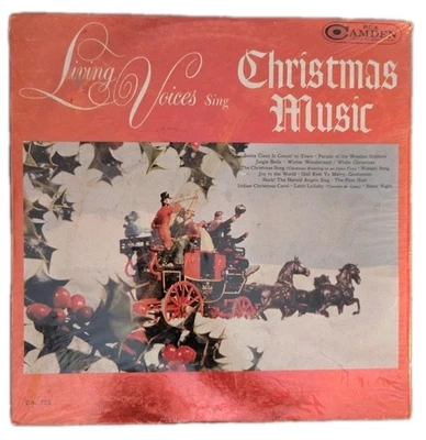 Living Voices Sing Christmas Music CAS 725 1962 - Vinyl LP Record Very Good Cond Foto 1 de 4