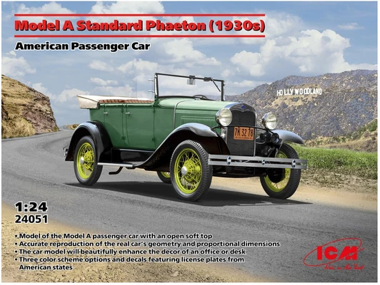 Model A Standard Phaeton 1/24 - ICM 24051 - Immagine 1 di 1