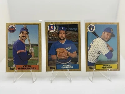 1987 Topps Tiffany Baseball  Singles #350-399  Complete your Set!!  You Choose!! - Image 1 of 4