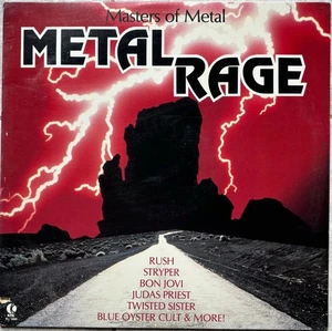 Masters Of Metal - Various Artists - Metal Rage - 1986 - Vinyl LP - Picture 1 of 3