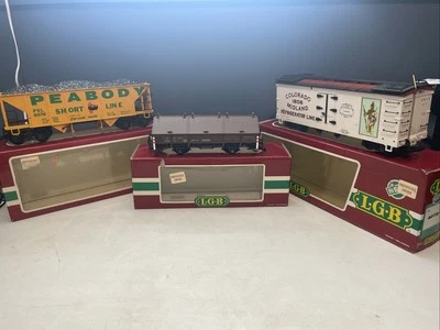 Lot Of LGB Lehmann Trains 4072 4111 G Scale in Box - Image 1 of 4