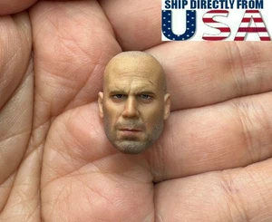 1/12 Bruce männlicher Kopf Skulptur für 6" TBLeague SHF Marvel Phicen Soldat Figur USA - Bild 1 von 4