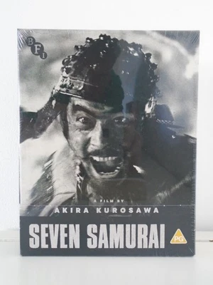 Seven Samurai - BFI Limited Edition 2 Disc Blu-ray + Booklet, Poster & Postcards - Image 1 of 3