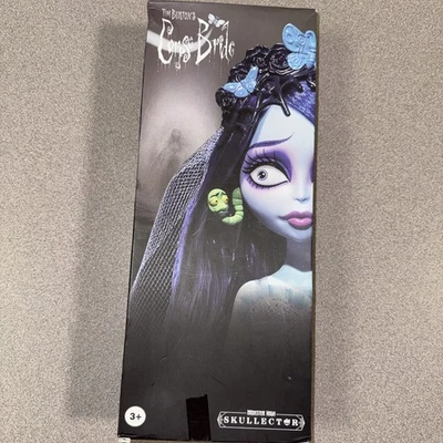 Monster High se asemeja a Skullector cadáver novia-Emily en vestido de novia gótico-nuevo Foto 1 de 4