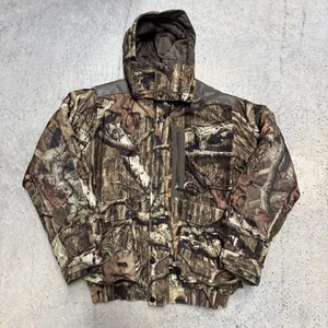 Vintage Game Winner Realtree Camo Canvas Heavyweight Jacket Small Bomber style - Picture 1 of 8