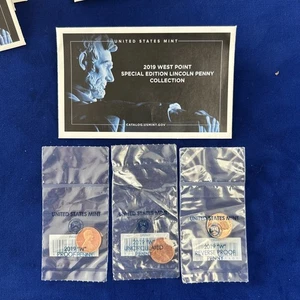 2019 W Lincoln Shield Cent Year Set - Proof, Reverse Proof & BU ~ 3 Coins OGP - Bild 1 von 5