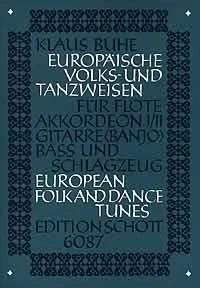 Europaische Volks & Tanzweisen Book [Softcover] Flute, Accordion I/Ii [E-Guitar] - Image 1 of 3