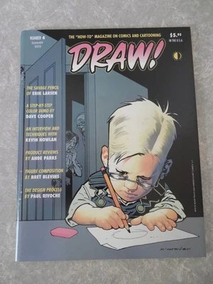 DRAW! Magazine #4, SUMMER 2002, ERIK LARSEN, DAVE COOPER, KEVIN NOWLAN, COMICS! - Image 1 of 2