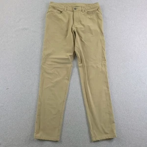 Lululemon Hose Herren 30 Khaki ABC Classic Slim Fit Commission Chino Golf MÄNGEL - Bild 1 von 16