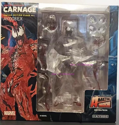 Kaiyodo Carnage EDICIÓN LIMITADA TRANSPARENTE Ver. Figura de acción Nº008 EX en stock nueva Foto 1 de 4