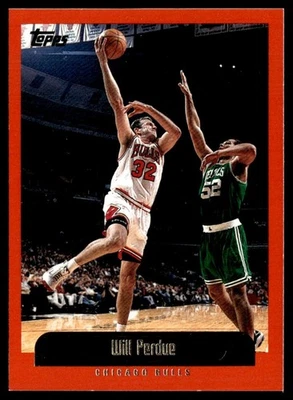 1999-00 Topps Will Perdue Chicago Bulls #163 - Image 1 of 2