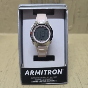 Armitron Women's Digital Watch 45/7042PPKTC WR165FT Pink Strap Alarm Stopwatch - Picture 1 of 5