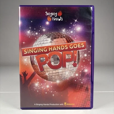 Singing Hands Goes Pop Makaton Learning DVD Dave Benson Phillips Music Lesson - Image 1 of 4
